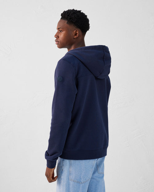 Hector cotton zipped jacket Navy - JOTT UK - 4