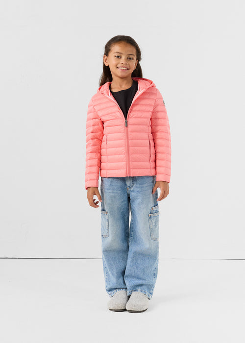 Lightweight hooded  jacket Vibrant fuchsia Carla - JOTT UK - 2