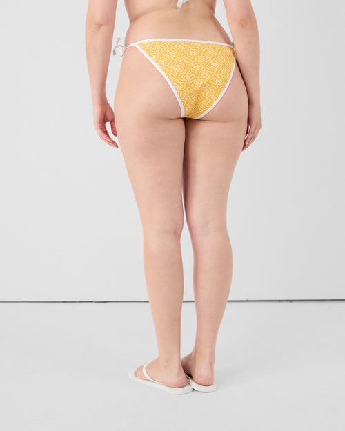 Mono sunflower brazilian bikini bottom Maddie monogram - JOTT UK - 4
