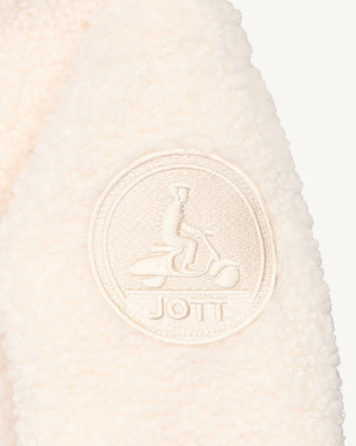 Ivory Ange 2.0 baby hooded puffer jacket - JOTT UK - 3