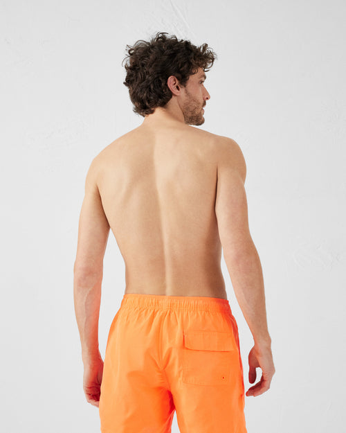 Fluo orange Niolon fluo swim shorts - JOTT UK - 4