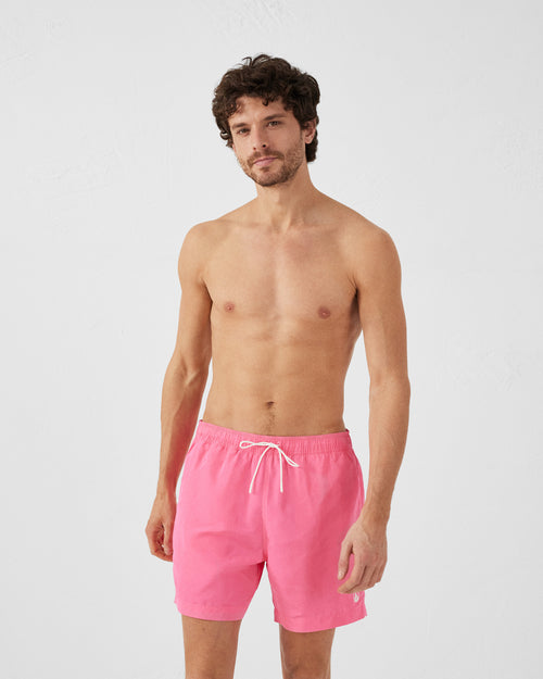 Fluo pink Niolon fluo swim shorts - JOTT UK - 2