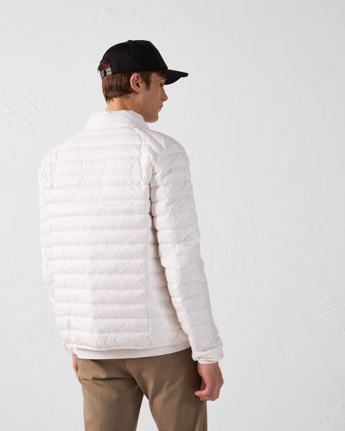 White Lightweight down jacket Mat - JOTT UK - 4
