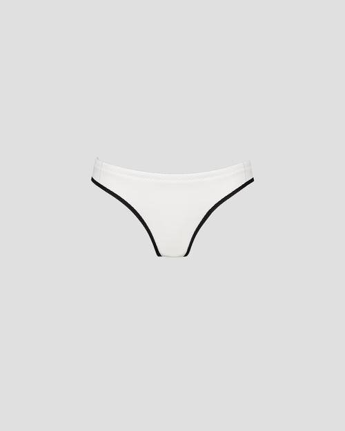 White neoprene bikini bottom Jisoo - JOTT UK - 2