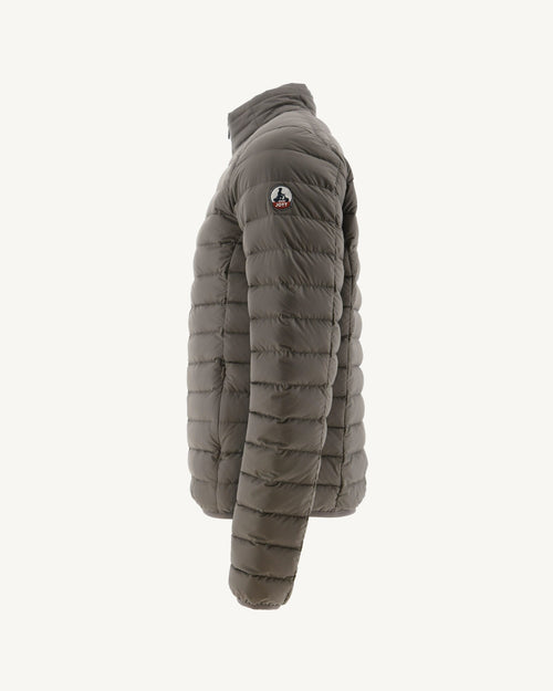 Taupe Aragon lightweight stretch puffer jacket - JOTT UK - 2