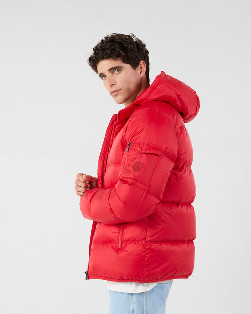 Down jacket Great Cold Carmine red Java - JOTT UK - 3