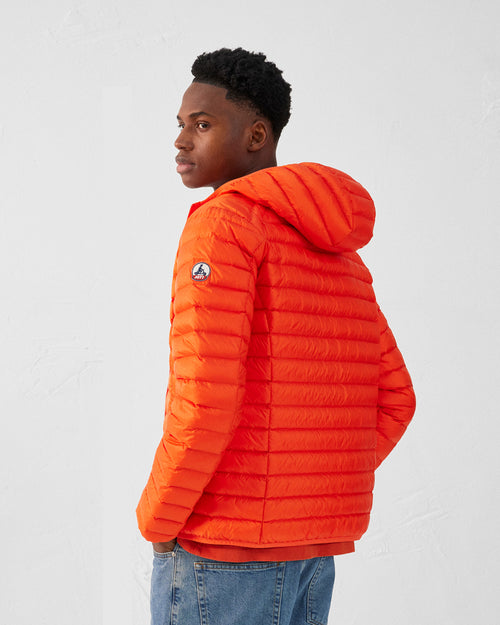 Flame red Lightweight down jacket Nico - JOTT UK - 4