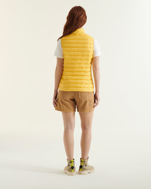 Honey Seda lightweight sleeveless puffer jacket - JOTT UK - 2