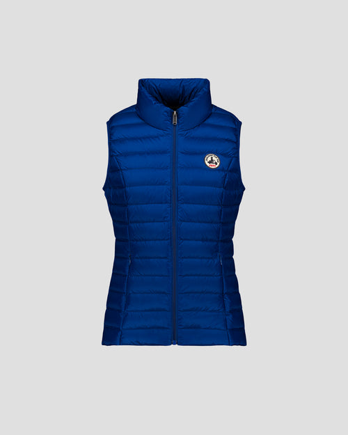 Lightweight Sleeveless Down Jacket Cobalt Seda - JOTT UK - 2