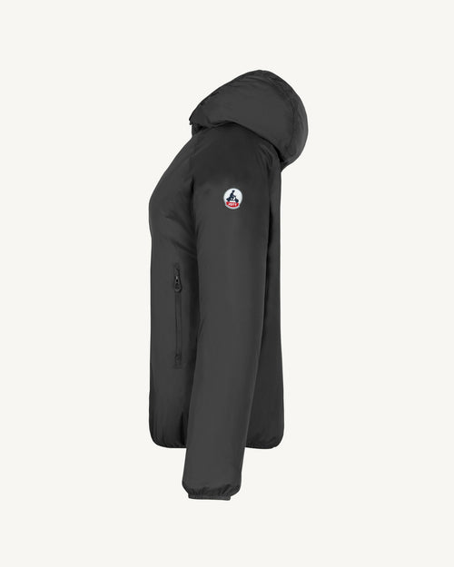 Feroe packable waterproof jacket Black - JOTT UK - 5