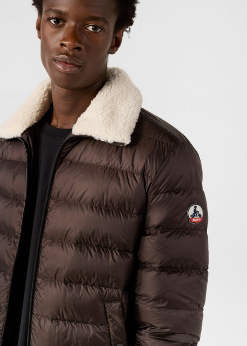 Aviator jacket Black coffee Chuck - JOTT UK - 5