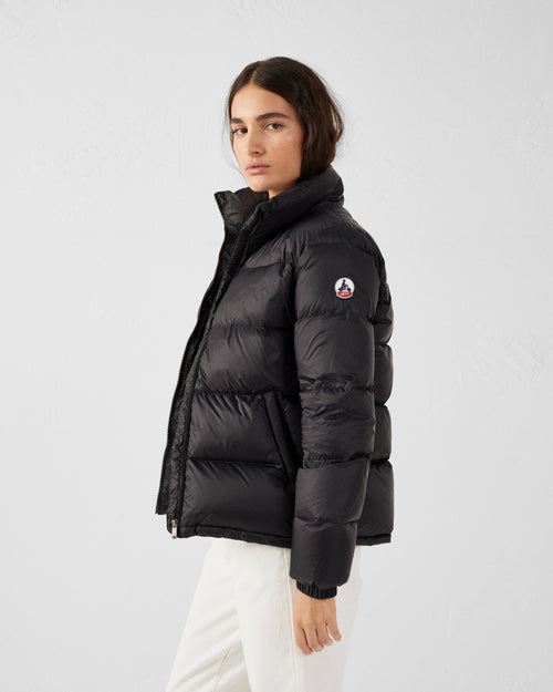 Quilted down jacket Black Cardiff - JOTT UK - 5