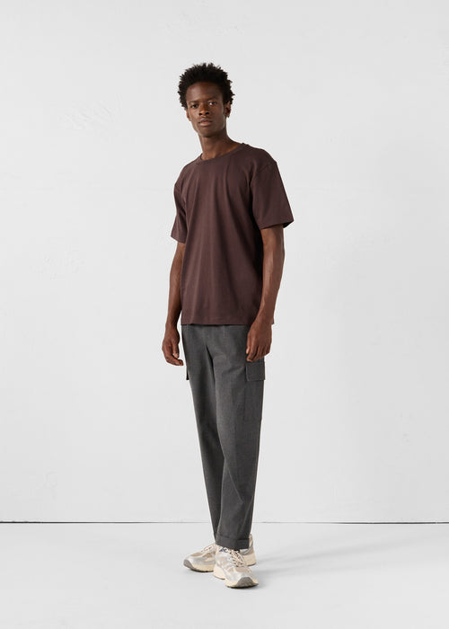 Round-neck Tshirt Black coffee Petro - JOTT UK - 3
