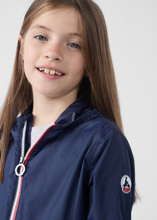 Raincoat packable Navy Corrie - JOTT UK - 4