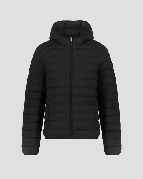 Black Lightweight stretch hooded jacket Frantz - JOTT UK - 2
