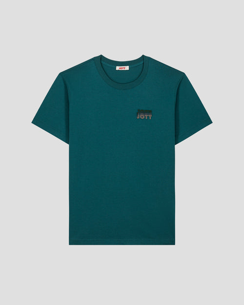 T-shirt graphic Deep lake Lone gradient - JOTT UK - 2