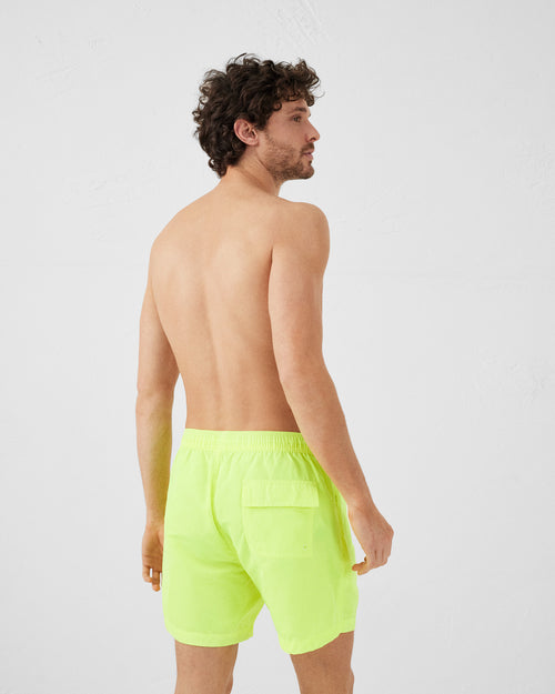 Fluo yellow Niolon fluo swim shorts - JOTT UK - 5