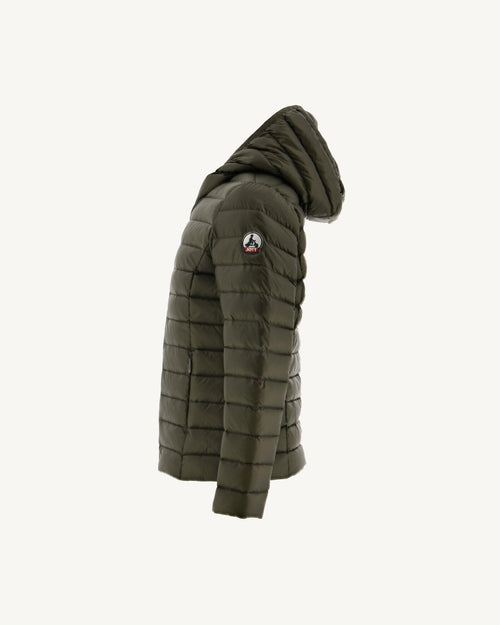 Army Hooded down jacket Carla - JOTT UK - 2