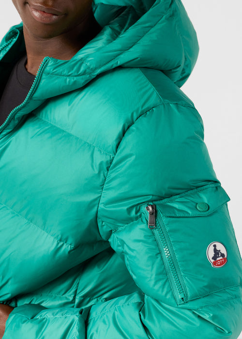 Down jacket Great Cold Persian green Java - JOTT UK - 4