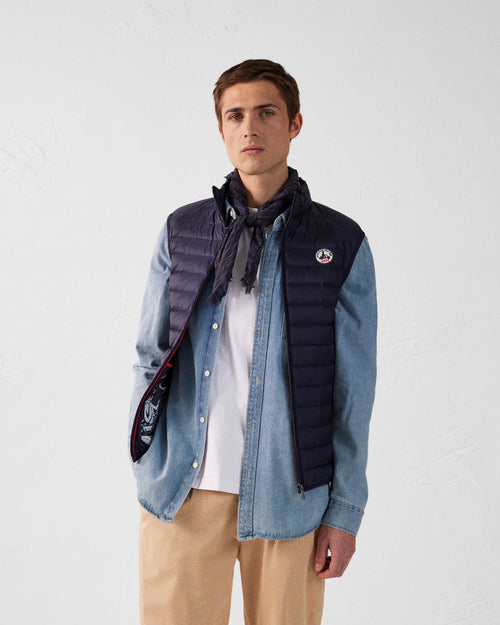 Navy Sleeveless down jacket Tom - JOTT UK - 2