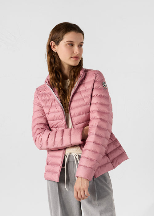 Light down jacket Antique pink Cha - JOTT UK - 3