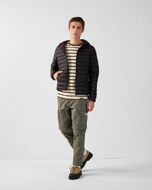 Black Lightweight down jacket Nico - JOTT UK - 4