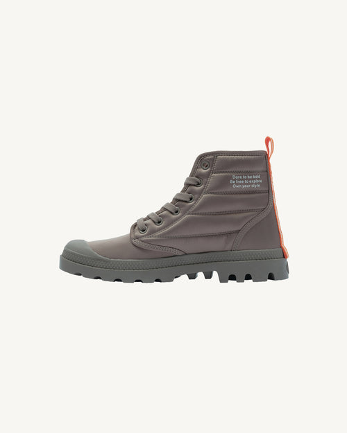 Taupe Rhona Pampa Hi Dare JOTT x PALLADIUM boots - JOTT UK - 3