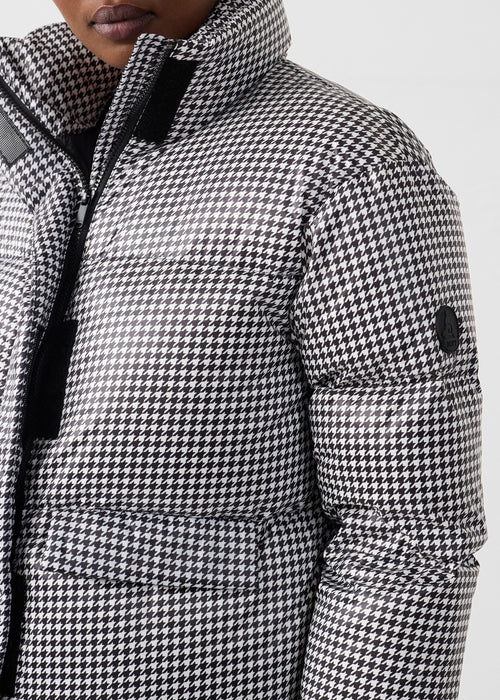 Alicia Multico Black/White Extreme Cold Puffer Jacket - JOTT UK - 5