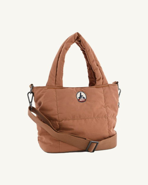 Camel Nuna brushed cotton Mini tote bag - JOTT UK - 2