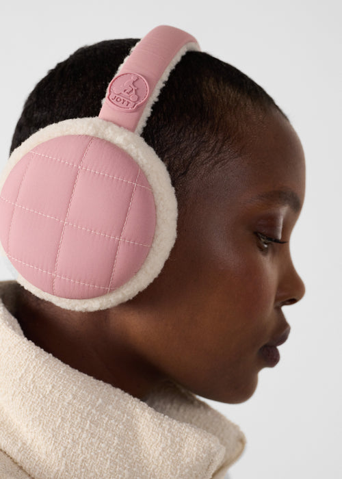 Earmuffs Dusty rose Fuzzy - JOTT UK - 2