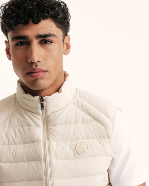 Clay Arafo stretch sleeveless puffer jacket - JOTT UK - 3