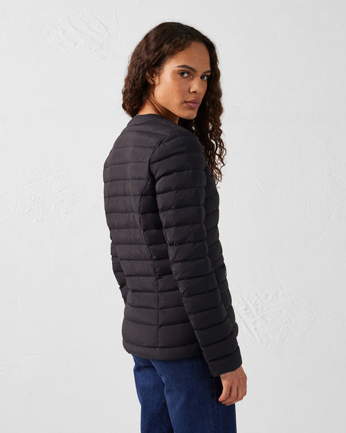Black Light stretch padded jacket Ingrid - JOTT UK - 3