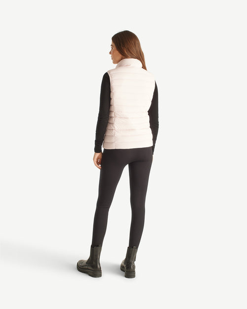 Petal rose Grenada stretch sleeveless puffer jacket - JOTT UK - 4