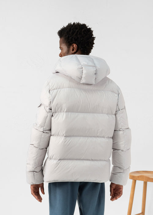 Down jacket Great Cold Ice grey Java - JOTT UK - 4