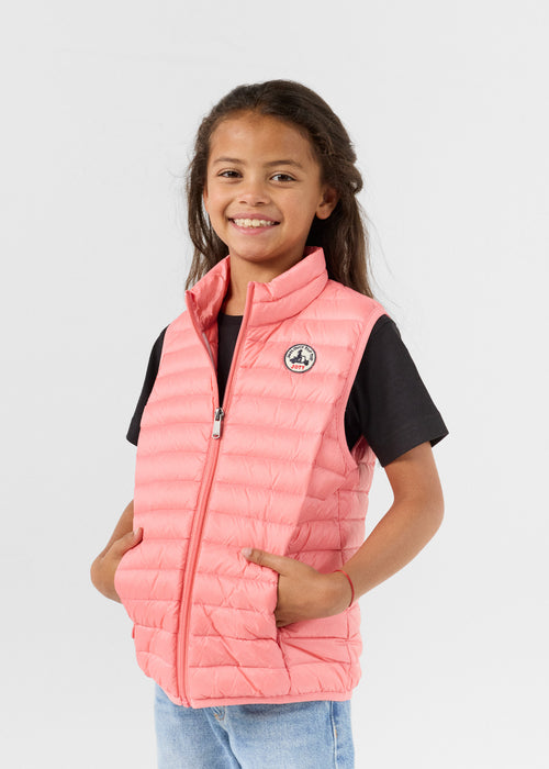 Sleeveless down jacket Vibrant fuchsia Zoe - JOTT UK - 2