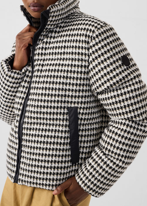 Great Cold jacket puffer Natural/Black Akira multico - JOTT UK - 5