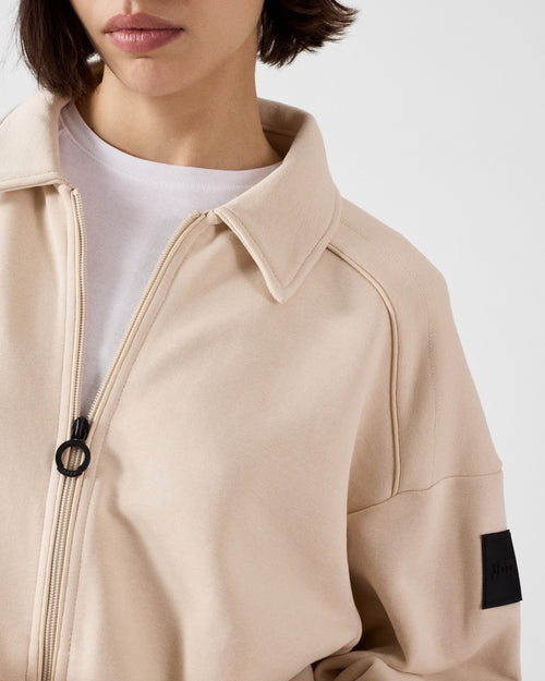 Bleached sand Shirt collar jacket Anneso - JOTT UK - 5