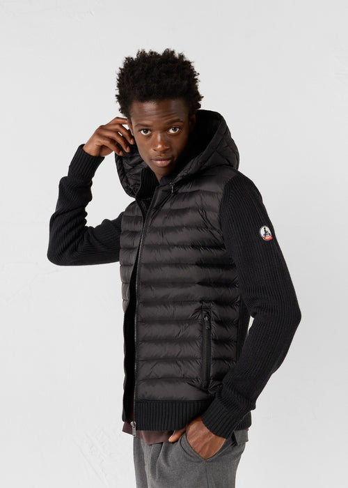 Bi-fabric down jacket Black Jumping - JOTT UK - 2
