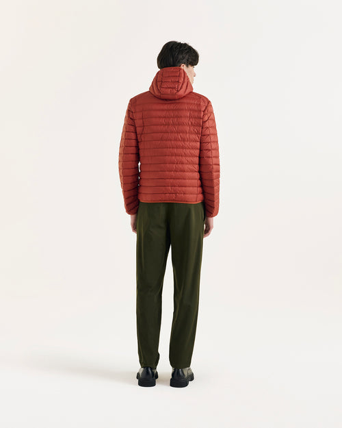 Intense rust Lightweight down jacket Nico - JOTT UK - 3