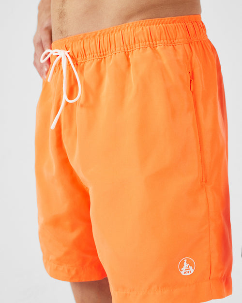 Fluo orange Niolon fluo swim shorts - JOTT UK - 5