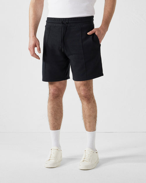 Black Bi-fabric shorts Mustang - JOTT UK - 3