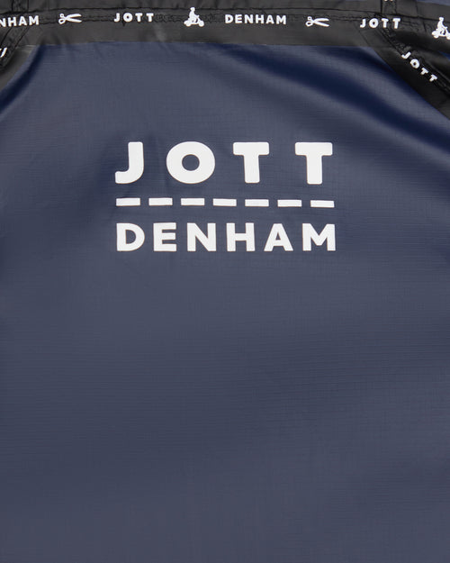 Fluid WNW JOTT x DENHAM pack-away waterproof jacket Navy - JOTT UK - 4