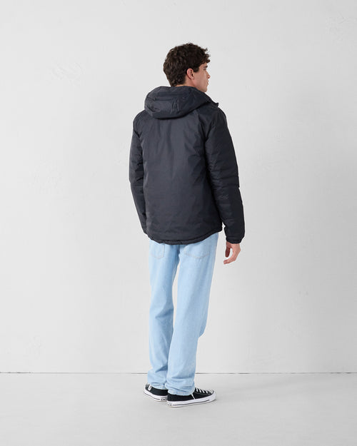 Reversible jacket Black/cobalt blue Brummen - JOTT UK - 3