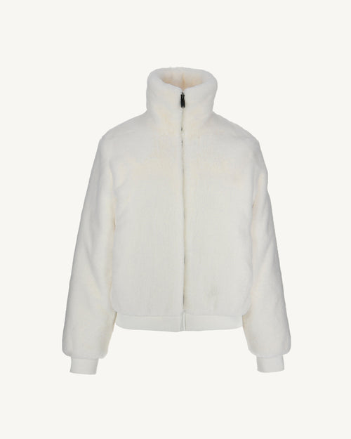 White Gala Grand Froid reversible puffer jacket - JOTT UK - 2