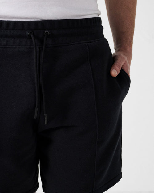 Black Bi-fabric shorts Mustang - JOTT UK - 5