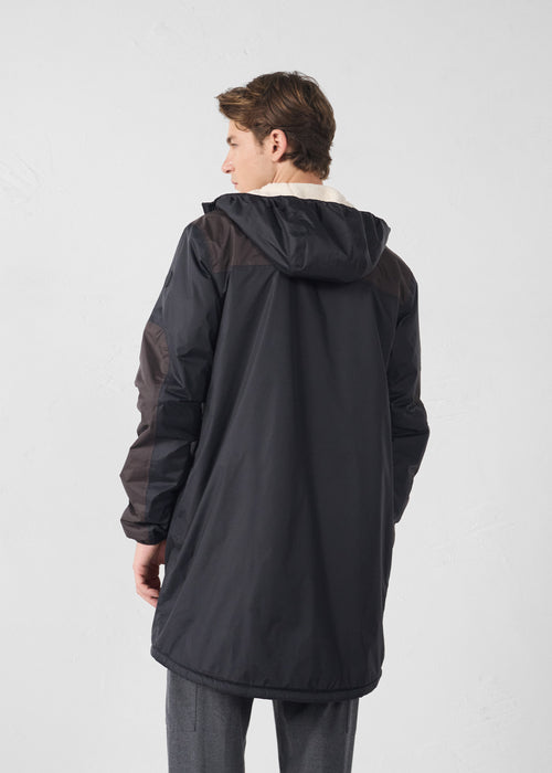 Raincoat Long Black Hallin Sherpa - JOTT UK - 3