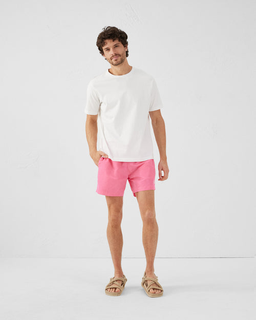 Fluo pink Niolon fluo swim shorts - JOTT UK - 4