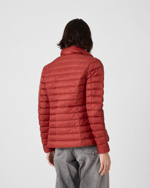 Intense rust Cha lightweight puffer jacket - JOTT UK - 4