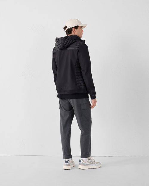 Black Paco 2.0 bi-fabric softshell jacket - JOTT UK - 4
