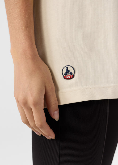 Round-neck Tshirt Natural Andrea - JOTT UK - 5
